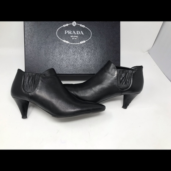 Gorgeous EUC Prada Booties - Picture 7 of 8